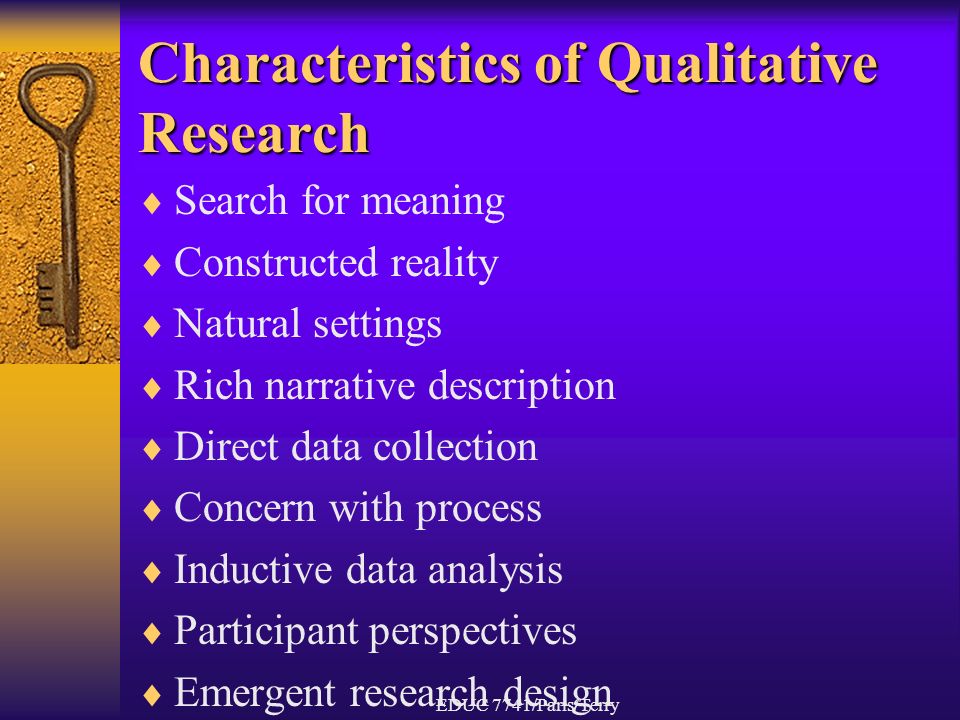 Qualitative marketing research